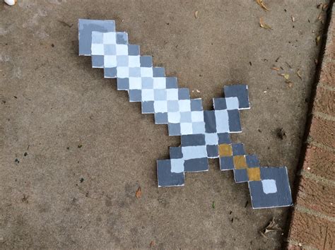 Minecraft Sword : 6 Steps (with Pictures) - Instructables