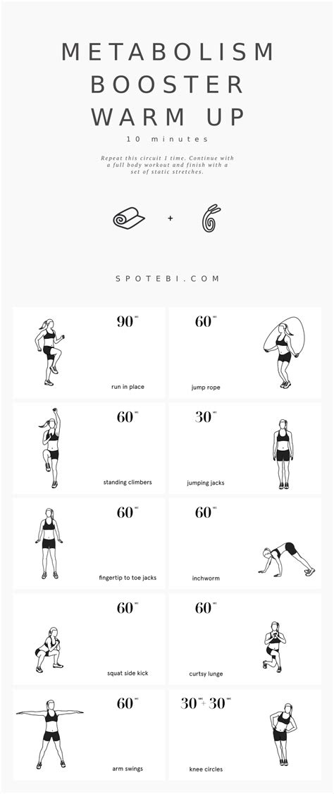 Warm Up And Cool Down Exercises Chart | lupon.gov.ph