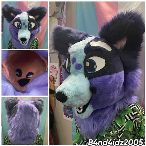 Bluey Fursuit Head Etsy