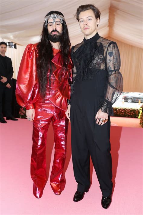 Alessandro Michele and Harry Styles | Best Pictures From the 2019 Met ...