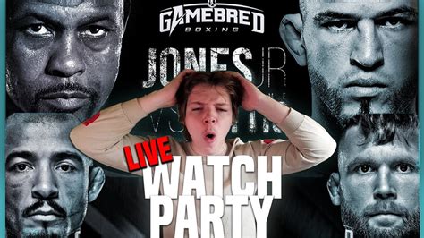 Gamebred Boxing Roy Jones Jr Vs Anthony Pettis Livestream Watch