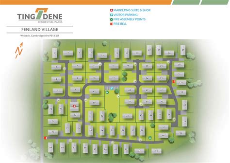 Fenland Village Residential Park Map