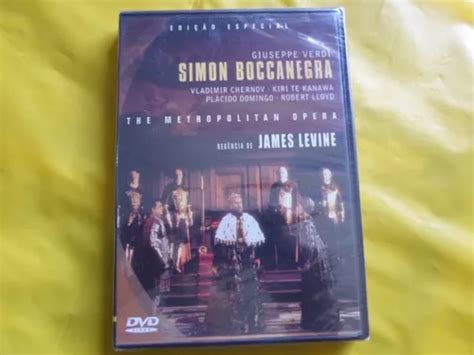 Dvd Simon Boccanegra James Levine Verdi Novo Parcelamento Sem Juros