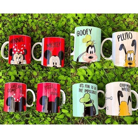 Plantillas Sublimación Tazas Infantiles - Personajes Disney