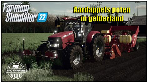 Farming Simulator 22 Aardappels Poten In Gelderland YouTube