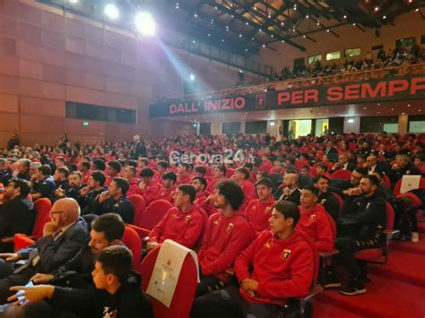 Genoa Festa Di Natale Del Settore Giovanile Sbravati Speriamo Che L