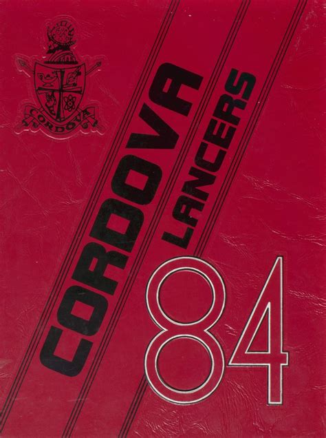 1984 yearbook from Cordova High School from Rancho cordova, California