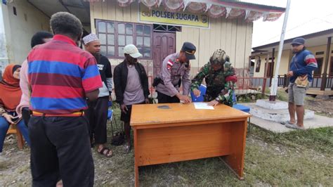 Tolak Miras Dan Narkoba Tni Polri Lakukan Deklarasi Bersama Masyarakat