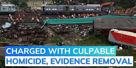 Balasore Triple Train Crash Cbi Files Chargesheet Against Accused