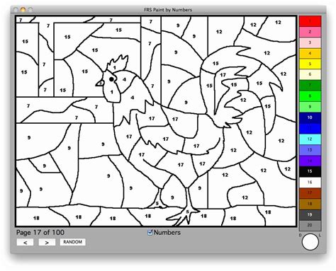 Printable Paint By Numbers Free - Printable World Holiday