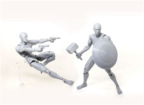 Mr figure V02 the 3D printed action figure | CGTrader