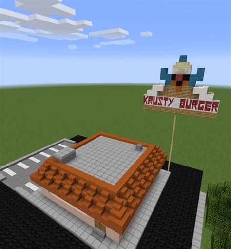 Krusty Burger Minecraft