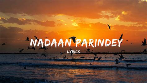 O Nadaan Parindey Lyrics Rockstar A R RAHMAN Mohit Chauhan