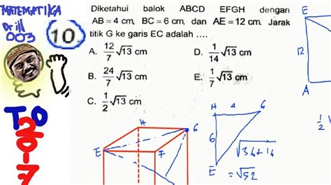 Contoh Soal Jarak