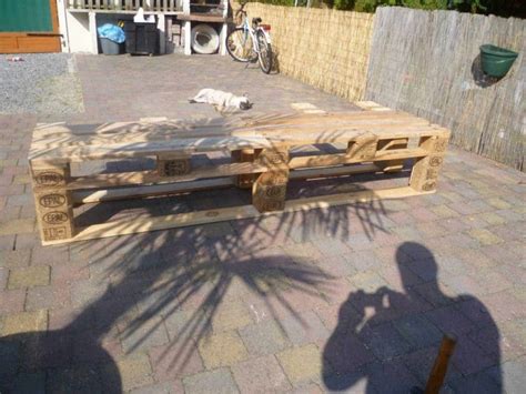 Pallets Garden Bench Banc De Jardin En Palettes 1001 Pallets