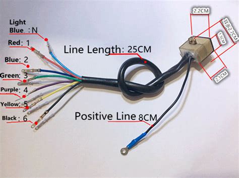 Waterproof 6 Speed Digital Gear Indicator Motorcycle Shift Lever Sensor