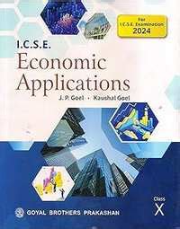 Goyal Brothers Prakashan Solutions For Economic Application Class Th