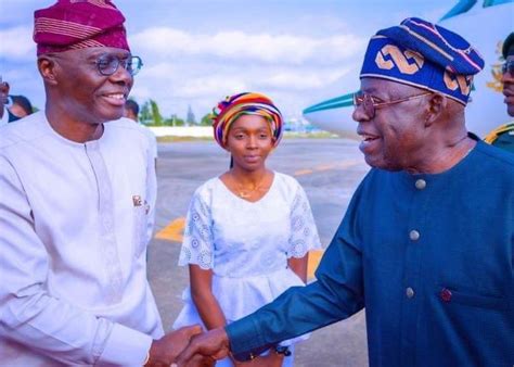 Nigerian Tribune On Twitter Photo Tinubu Returns To Lagos For Sallah