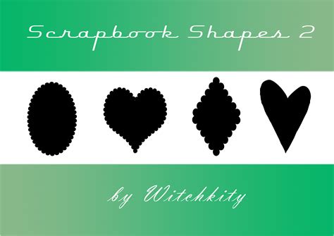 Scrapbook Shapes 2 By Willowkins On Deviantart