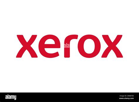 Xerox, Logo, White background Stock Photo - Alamy