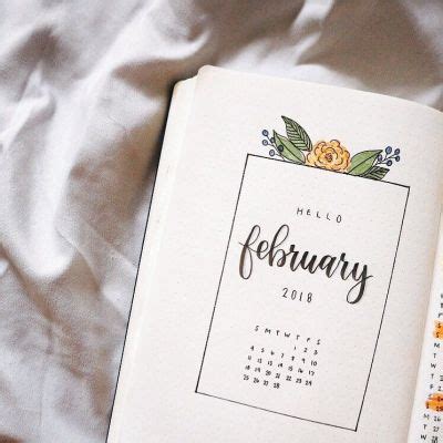 February Bullet Journal Covers For To Inspire You Juelzjohn