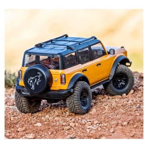 Traxxas Trx M Ford Bronco Crawler Cyber Orange Rtr Heliland