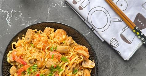 Resep Mie Goreng Udang Jamur Oleh Rini Dwi Astuti Cookpad