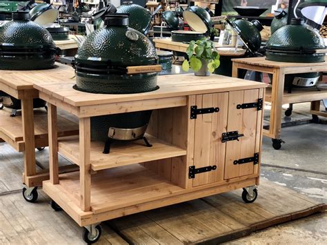 Douglas Tafel Met Kast Big Green Egg Large BBQ Experience Center