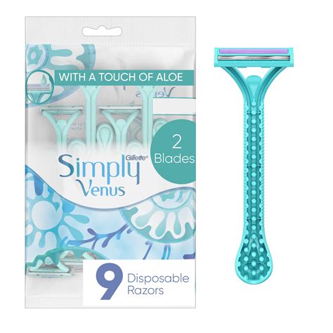 Gillette Simply Venus Disposable Razors For Women Count Blue