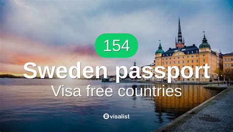 Sweden Passport Visa Free Countries To Travel In 2024 Visa List