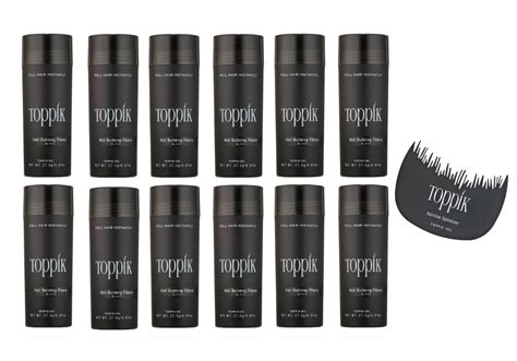 Toppik Hair Building Fibers For Hairloss 12 Pack 27 5g Shop Today