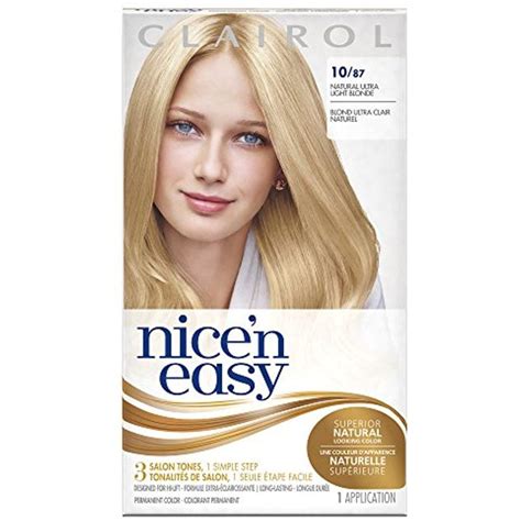 Clairol Nice N Easy Hair Color Ultra Light Blonde Ea Pack Of Nice N Easy Hair