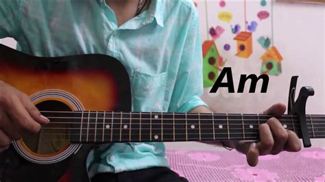 Rang Gora Akhil Punjabi Song Guitar Cover Lesson Chords Easy