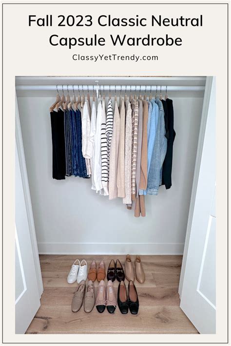 My Piece Fall Classic Neutral Capsule Wardrobe In My Closet