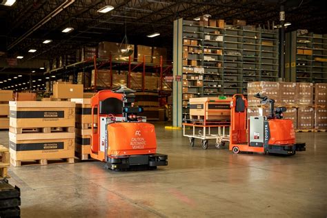 Automated Guided Vehicles Toyota Forklifts