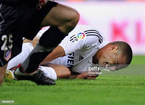 Ronaldo Nazario Soccer Player Injury Photos And Premium High Res