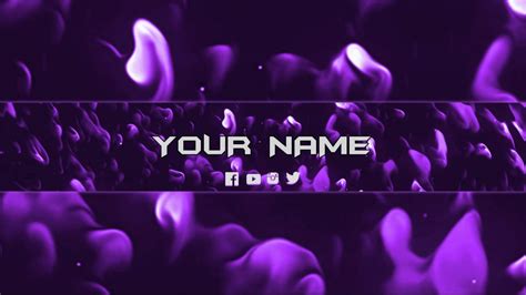 10 Free Customizable Youtube Banner Templates Images