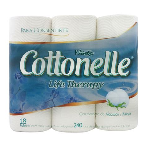 Papel Higi Nico Kleenex Cottonelle Con Extracto De Algod N Y Mbar