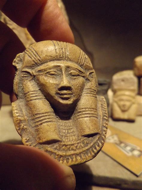 Egyptian goddess of love Hathor collection. Relief sculpture and ...