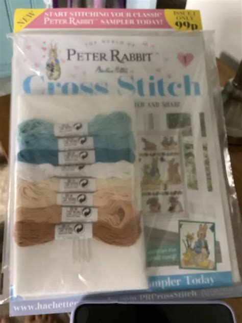 Hachette Partworks Beatrix Potter Peter Rabbit Cross Stitch Collection