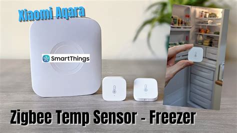 Fridge Freezer Smart Temperature Sensor Smartthings Youtube