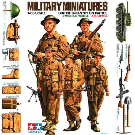Tamiya 35223 British Infantry On Patrol – AMT Modellismo