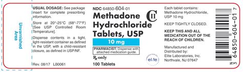 Methadone Fda Prescribing Information Side Effects And Uses