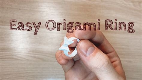 How To Make An Origami Z Ring A Step By Step Guide Easy Origami Tutorial