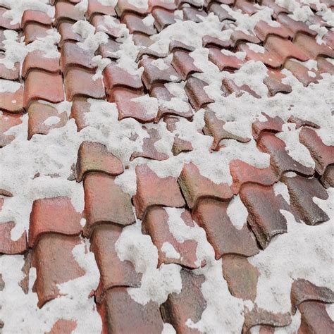 Frosty Terracotta Shingles Texture 4076 LotPixel