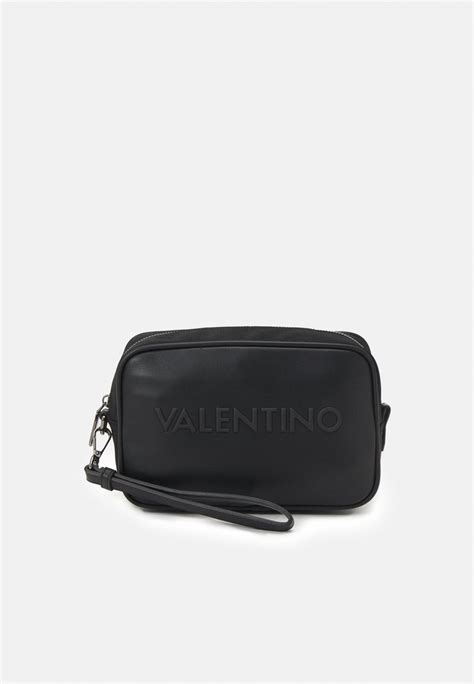 Valentino Bags Cristian Unisex Wash Bag Neroblack Uk