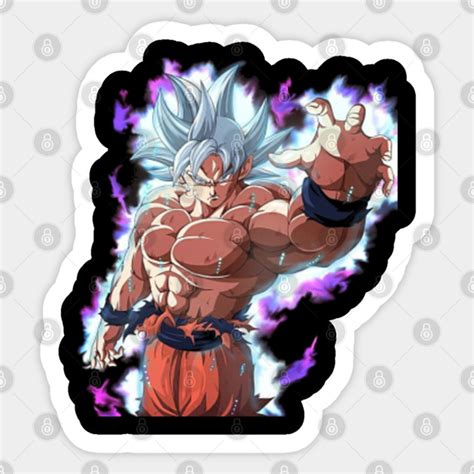 Goku Ultra Instinct Goku Sticker TeePublic