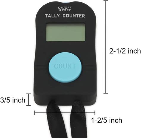 Gogo Digital Counter Electronic Tally Counter With Lanyard Hand