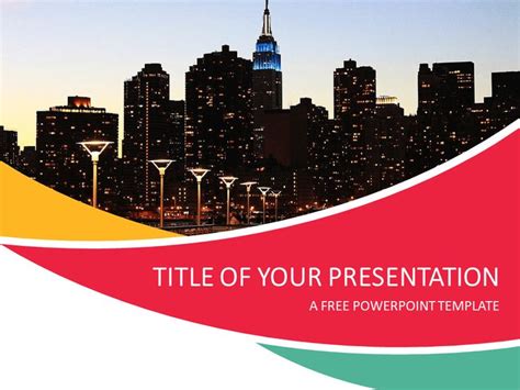 City Powerpoint Template Presentationgo Powerpoint Templates Free