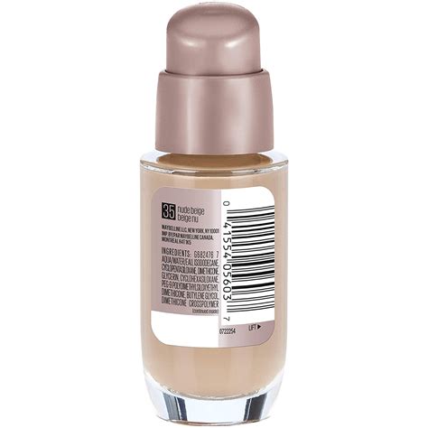 Maybelline Liquid Foundation Ml Dream Satin Nude Beige Head Toes Beauty Store Uae